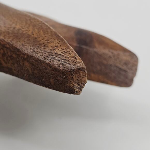 Vintage Genuine Monkey Pod Wood Hand Crafted Pineapple Dish Philippines - Picture 10 of 11